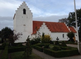 The church of Skeby where David and Mette Marie where married 13.11.1880